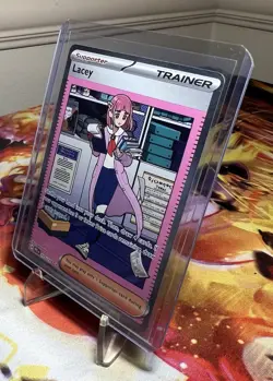 Pokemon TCG Prismatic Evolutions - Lacey Trainer #175/131 - Illustration Rare - Image 4