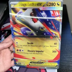 Mega Latias EX 011 Promo Pokemon JUMBO CARD - Image 2