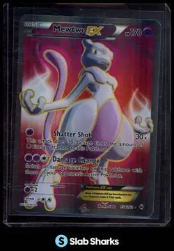 2015 POKEMON XY BREAKTHROUGH #158/162 MEWTWO ULTRA - Image 1