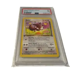 1999 PSA 7 Pokemon Jungle Eevee #51 1st Edition Graded - Image 1