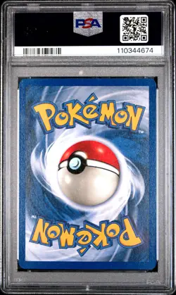 2000 POKEMON PROMO BLACK STAR GAME BOY #10 MEOWTH-HOLO PSA 8 - Image 2