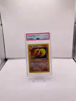 1999 POKEMON JUNGLE #3 FLAREON-HOLO PSA 8 - Image 1