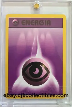 Pokemon PSYCHIC ENERGY 101/102 Base Set (Italian) - Light Play 🍒 - Image 1