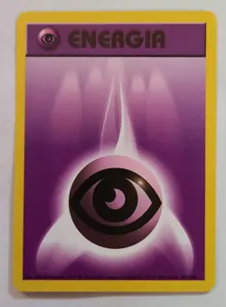 Pokemon PSYCHIC ENERGY 101/102 Base Set (Italian) - Light Play 🍒 - Image 2