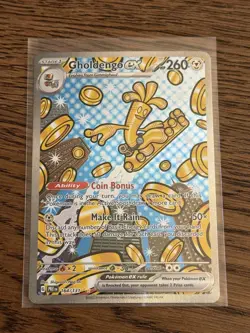 Gholdengo ex 164/131 - HOLO SIR - Pokemon Prismatic Evolutions NM FRESH - Image 1