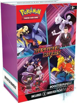 Pokemon TCG SV10 Destined Rivals Booster Bundle Factory Sealed New 6 Packs - Image 1