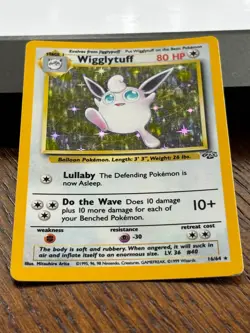 Pokemon TCG Lot of 4 Jungle Holo Rare Wigglytuff Victreebel Vaporeon Kangaskhan - Image 3