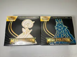 Pokemon Mega Evolution Elite Trainer Box ETB Set of 2 Sealed - Image 1