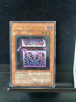 YuGiOh Dark Mimic LV3 SOD-EN010 1st Edition Ultimate Rare 29💎LP💎 - Image 1