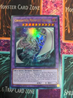 Yu-Gi-Oh! Chimeratech Megafleet Dragon LEDD-ENB00 1st Edition Ultra Rare NM a1/ - Image 1