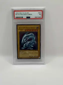 Blue-Eyes White Dragon SDK-001 Starter Deck: Kaiba-Unlimited Edition PSA 7 - Image 1
