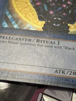 Yu-Gi-Oh! TCG Magician of Black Chaos YGLD-ENC01 1st Edition Ultra Rare LP - Image 5