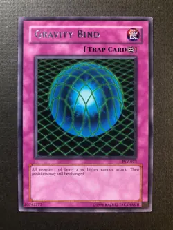 Yugioh Gravity Bind PSV-073 Rare Unlimited 1996 LP - Image 1