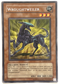 Yu-Gi-Oh! CRV-EN012 Wroughtweiler - Rare - Unlimited - Image 1