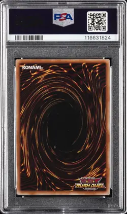 2023 YU-GI-OH! RUSH DUEL OVER RUSH RARE #JP035 ETERNAL GALACTICA OBLIVION PSA 10 - Image 2
