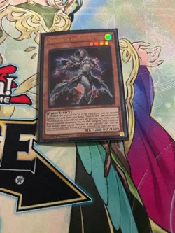 YU-GI-OH! TCG PRIESTESS OF THE ASHENED CITY PHNI-EN093 1ST ED NM ULTRA RARE - Image 1