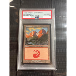 MTG EuroLand PSA 10 Rare Card Collectible Japan Free Shipping From Japan - Image 1