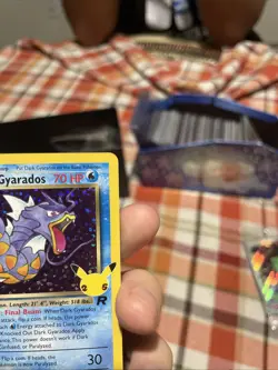 Pokemon Dark Gyarados Holo TCG Card Celebrations Classic Collection 8/82 - Image 3
