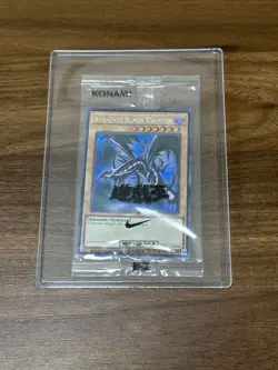 Yu-Gi-Oh! Red-Eyes Black Dragon Nike Collaboration NKC1-EN002 SE Japanese Card - Image 2
