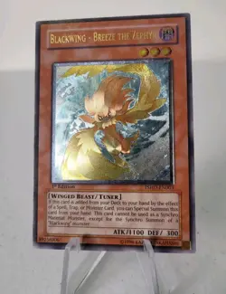 Blackwing - Breeze the Zephyr TSHD EN003 *NM* 1st Ed Ultimate Rare Yugioh Card - Image 2