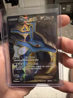 Kingdra EX Fates Collide Holo Full Art Ultra Rare Pokemon TCG Card 122/124 - Image 1