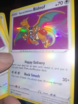 2021 Special Delivery Bidoof SWSH177 SWSH: Sword Shield Promo Card CUST0M-MADE! - Image 2