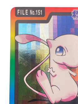 Pokemon Card Japanese [Used] Mew FILE No.151 Bandai Carddass condition M So - Image 5
