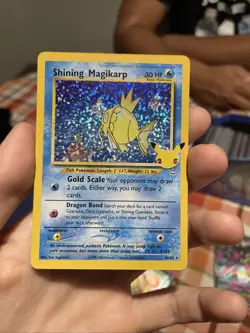 Pokemon TCG Celebrations Classic Collection Shining Magikarp Holo Card 66/64 - Image 1