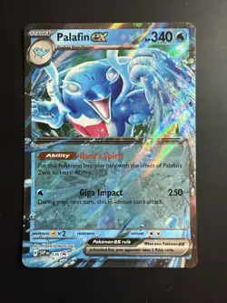 Palafin ex SVP 126 Pokemon Sv: Scarlet & Violet Promo Holo Card - Image 1