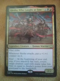 Alesha, Who Laughs at Fate Foundations Regular Magic The Gathering Card - Image 1