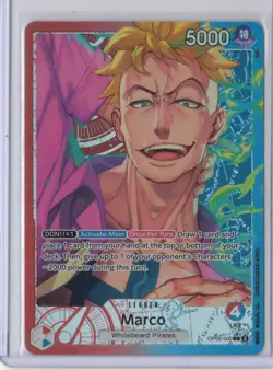 Marco OP08-002 Leader Alt Art One Piece Card Game Two Legends - Image 1