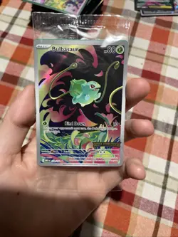 Bulbasaur 133/132 Mega Evolutions Sealed Stamped Promo Pokemon Card - Image 1