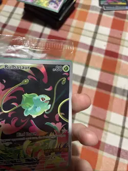Bulbasaur 133/132 Mega Evolutions Sealed Stamped Promo Pokemon Card - Image 3