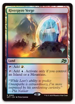 Riverpyre Verge - #260 Foil Aetherdrift - Mtg NM - Image 1
