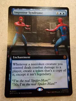 Impostor Syndrome - 251 Foil (Extended Art) Marvel's Spider-Man - Mtg - Image 1