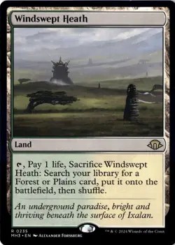 Windswept Heath Modern Horizons 3 235 NM Magic MTG Normal - Image 1