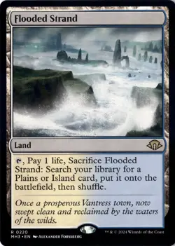Flooded Strand Modern Horizons 3 220 NM Magic MTG Normal - Image 1