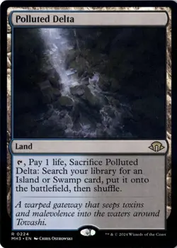 Polluted Delta Modern Horizons 3 224 NM Magic MTG Normal - Image 1