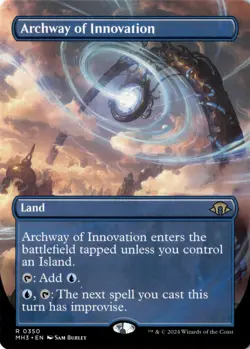 Archway of Innovation Borderless Modern Horizons 3 350 NM Magic MTG Normal - Image 1