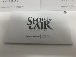 MTG Secret Lair Lot (3) Peach Momoko Non-Foil & Foil + Sheldon’s Spellbook NM - Image 4