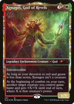 Xenagos God of Revels -Foil Near Mint MTG Secret Lair - Image 1