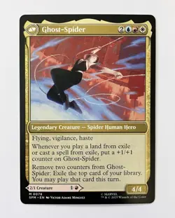 Gwen Stacy Ghost-Spider - MTG Magic the Gathering Spider-Man #78 NM - Image 2