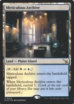 Meticulous Archive - Murders at Karlov Manor - Near Mint - MTG - Image 1