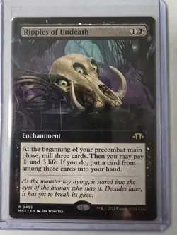 Ripples of Undeath (Extended Art) MH3, Regular, MTG, NM+ - Image 1