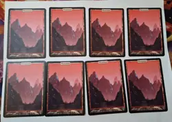 MtG Magic - 16x Full Art Lands LOT (Unhinged, 2004) NM, LP, MP - Image 2