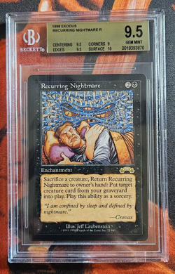 Exodus - Recurring Nightmare - MTG - BGS 9.5 Gem Mint B+ - Image 1