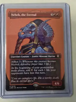 Neheb, the Eternal (Borderless) Commander Masters Regular, MTG. NM+ - Image 1