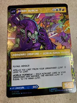 Norman Osborn - #220 Foil (Borderless) Marvel's Spider-Man - Mtg - Image 2