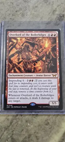 Overlord of the Boilerbilges Duskmourn: House of Horror Regular Mythic MTG - Image 1