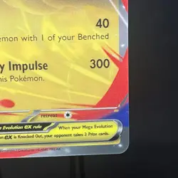 Jumbo Lenticular Mega Latias ex MEP 011 Exclusive Promo Pokemon Card - NM - Image 3